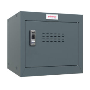 Phoenix CL0344AAE Größe 1 Dunkelgrauer Cube-Schrank mit Elektronikschloss