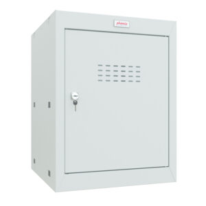 Phoenix CL0544GGK Größe 2 Hellgrauer Cube-Schrank mit Schlüsselschloss