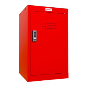 Phoenix CL0644RRE Größe 3 Roter Cube-Schrank mit Elektronikschloss
