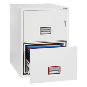 Phoenix World Class Vertical Fire File FS2252K 2-Schubladen-Akteneinrichtung mit Schlüsselschloss