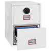 Phoenix World Class Vertical Fire File FS2262F 2-Schubladen-Akteneinrichtung mit Fingerabdruckschloss