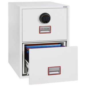 Phoenix World Class Vertical Fire File FS2262E 2-Schubladen-Akteneinrichtung mit Elektronikschloss