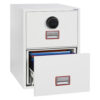 Phoenix World Class Vertical Fire File FS2272F 2-Schubladen-Aktenkabinett mit Fingerabdruckschloss