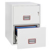 Phoenix World Class Vertical Fire File FS2272K 2-Schubladen-Aktenkabinett mit Schlüsselschloss