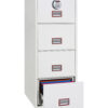 Phoenix World Class Vertical Fire File FS2274E 4-Schubladen-Aktenkabinett mit Elektronikschloss