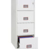Phoenix World Class Vertical Fire File FS2274K 4-Schubladen-Aktenkabinett mit Schlüsselschloss