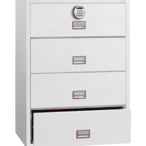 Phoenix World Class Lateral Fire File FS2414E 4-Schubladen-Akteneinrichtung mit Elektronikschloss