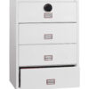 Phoenix World Class Lateral Fire File FS2414F 4-Schubladen-Akteneinrichtung mit Fingerabdruckschloss