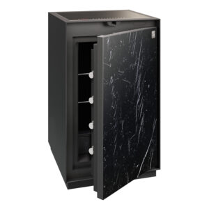 Phoenix Palladium LS8001EFN Luxustresor in Nero Marquina mit Fingerabdruckschloss