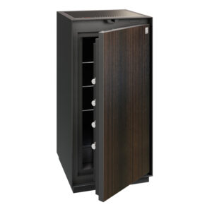 Phoenix Palladium LS8002EFO Luxustresor in geräuchertem Weißem Eichenholz mit Fingerabdruckschloss