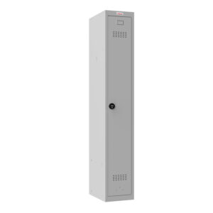 Phoenix PL Series PL1130GGC 1-Spaltiger 1-türiger Personalschrank in Grau mit Zahlenschloss
