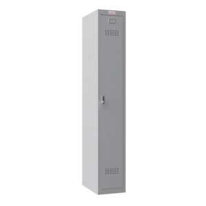 Phoenix PL Series PL1130GGE 1-Spaltiger 1-türiger Personalschrank in Grau mit Elektronikschloss