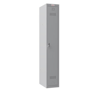 Phoenix PL 300D Series PL1133GGE 1-Spaltiger 1-türiger Personalschrank in Grau mit Elektronikschloss
