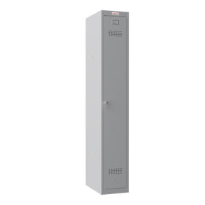 Phoenix PL 300D Series PL1133GGK 1-Spaltiger 1-türiger Personalschrank in Grau mit Schlüsselschloss