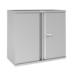 Phoenix SC Series SC0891GE 2-türiger Aktenschrank mit 1 Fach in Grau mit Elektronikschloss