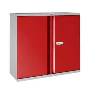 Phoenix SC Series SC1010GRE 2-türiger 1-Fach-Stationärschrank in Rot mit Elektronikschloss
