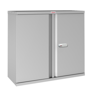 Phoenix SCL Series SCL0891GGE 2-türiger Stahlschrank mit 1 Fach in Grau mit Elektronikschloss